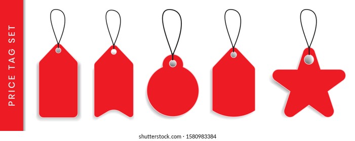 Price tag label - Vector