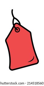 Price tag or label. Vector illustration