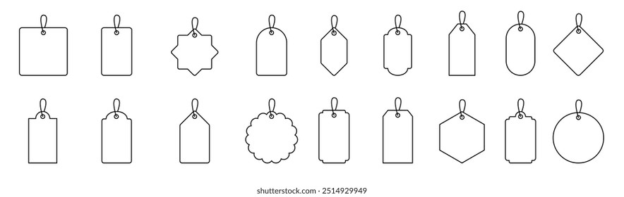 Price Tag Label Vector illustration