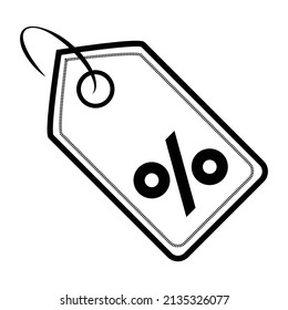 Preismarken-Symbol, Vektordesign für Verkaufspreise
