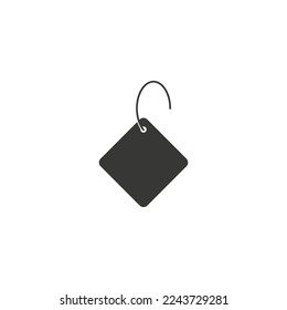 Preisschild-Logo. Preisschild und Preisrabatt Vektorgrafik Symbol.