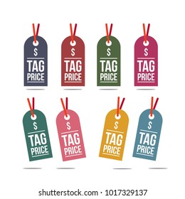 Price Tag Logo Vector Template Design