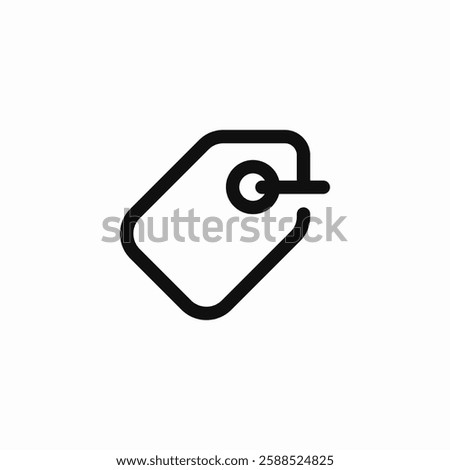price tag mark icon sign vector