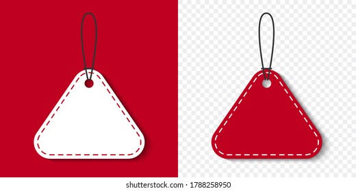 Precio. Etiquetas de papel. Ilustración del vector