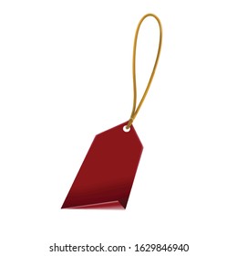 Price tag red product marketing