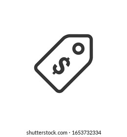 Price Tag Sale Icon Vector Illustration