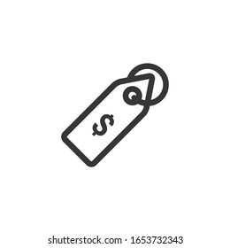 Price Tag Sale Icon Vector Illustration