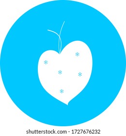 Price tag or sale shopping label with rope in blue circle icon. Price tag vector icon in modern design style for web site, mobile app and advertising. Template shopping labels with flat design vector.