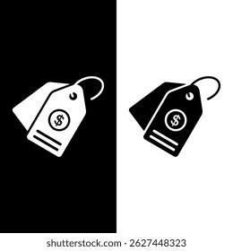 price tag sign symbol vector flat icon