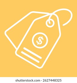 price tag sign symbol vector flat icon