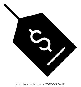 Price Tag Simple Vector Icon Collection