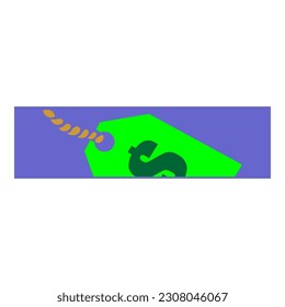 price tag sticker template vector