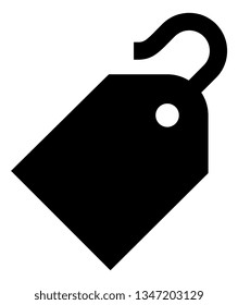 Price Tag With String Vector Icon