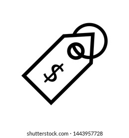 Price Tag Symbol Icon Vector Design Illustration