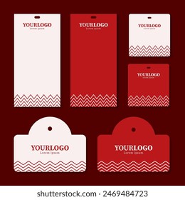 Price Tag Template Design. elegance design for sale, fashion store, gift, packaging.