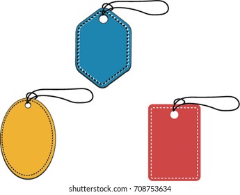 Price tag vector