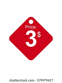 Price tag vector 3