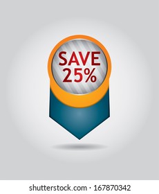 Price tag - vector design template