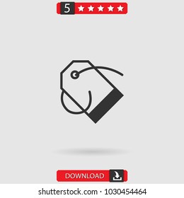 price tag vector icon