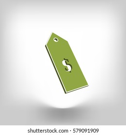Price tag vector icon