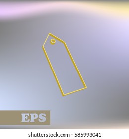 Price tag vector icon