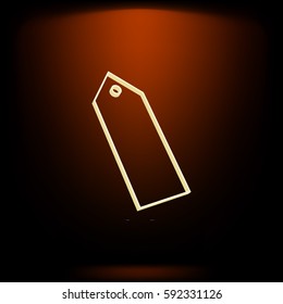 Price tag vector icon