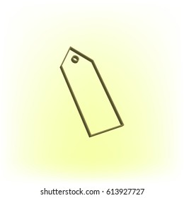 Price tag vector icon