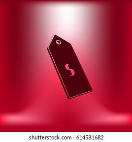 Price tag vector icon