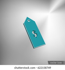 Price tag vector icon