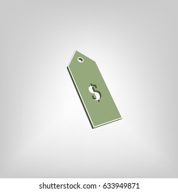 Price tag vector icon