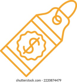 Das Vektorsymbol der Preismarke. Kann für Druck-, Mobil- und Web-Anwendungen verwendet werden.