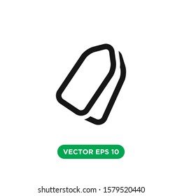 price tag vector icon design concept
