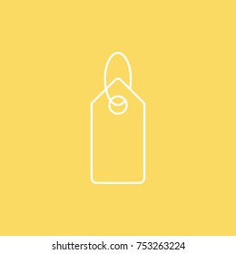 Price Tag vector line icon. eps-10