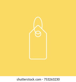 Price Tag vector line icon. eps-10