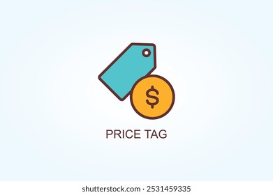 Price Tag Vector Or Logo Sign Symbol Illustration