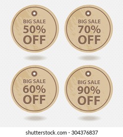 Price tags design, vector illustration.