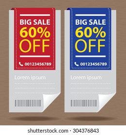 Price tags design, vector illustration.