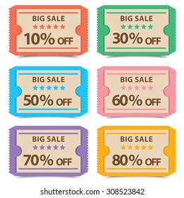 Price tags design, vector illustration.