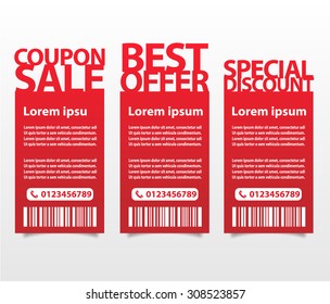 Price tags design, vector illustration.