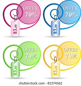 Price tags eps 10