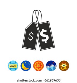 Price tags icon