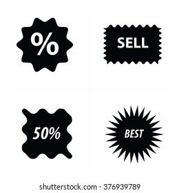 Price tags, label set