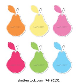 Price tags pears