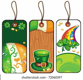 Price tags for the St. Patrick's Day