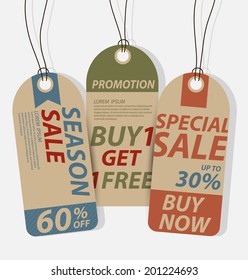 Price Tags vector