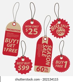 Price Tags vector