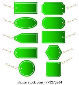 Price tags vector