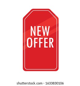 price tags vector collection. big sale, new collection, new offer icon