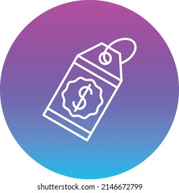 Icono de vector de precio. Se puede usar para imprimir, móviles y aplicaciones web.