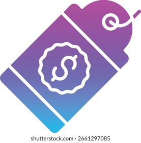 Icono de Vector Precio. Se puede utilizar para aplicaciones de impresión, móviles y de Web.
